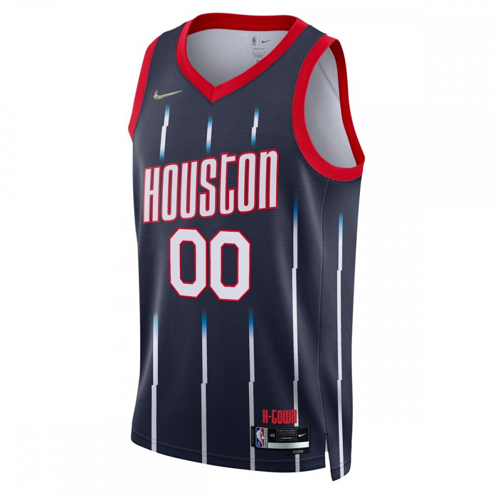 Houston Rockets 2021/22 Swingman Custom Jersey - City Edition - Navy-Pro Kit Vault | Brand New 26/27 Sports Jerseys